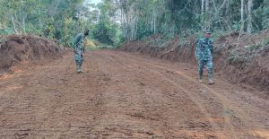 Peningkatan Jalan TMMD antar Desa Sudah Mulai Terlihat