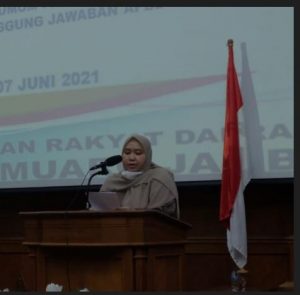 Bupati Muarojambi Sampaikan Jawaban Pandangan Umum Fraksi Dewan