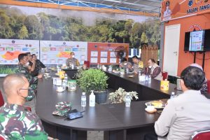 Kapolda Jambi Lakukan Tatap Muka dengan Unsur Forkopimda dan Satgas Covid-19 Batanghari