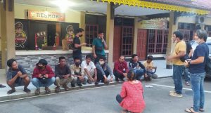 Laksanakan Instruksi Kapolri, Ditreskrimum Polda Jambi Beserta Jajaran Amankan Ratusan Preman