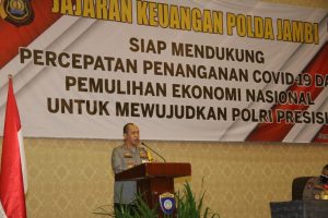 Buka Rakernis Keuangan, Kapolda Jambi minta Jajarannya Pertahankan Predikat WTP