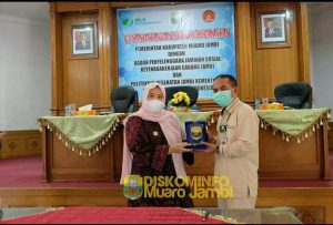 Bupati Muarojambi Tandatangani Nota Kesepakatan Pemkab Muarojambi dengan BPJS