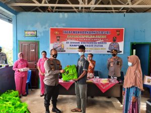 Kapolda Jambi Kunjungi Perkampungan Suku Anak Dalam (SAD)