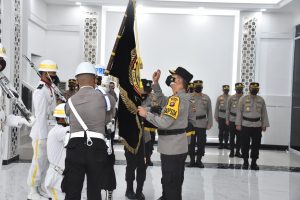 Jelang Hari Bhayangkara 1 Juli, Kapolda Jambi Pimpin Upacara Pencucian Pataka