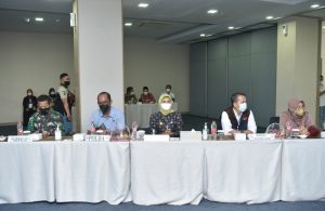 Pj.Gubernur Hadiri Rapat Pleno Rekapitulasi dan Penetapan Hasil PSU Pilgub Jambi