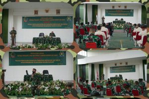 Korem 042/Gapu Terima Penyuluhan Hukum, Danrem : Hindari Pelanggaran dan Taati Hukum