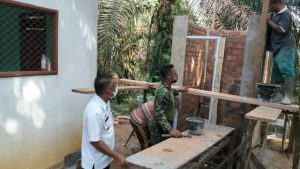 Kades Bukitberingin : Terima kasih TNI, Telah Membangun MCK Melalui TMMD