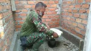 Pembangunan MCK Posyandu Dusun II Sudah Pasang Kloset