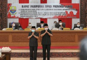 DPRD Provinsi Jambi Umumkan Al Haris – Sani Gubernur dan Wagub Hasil Penetapan KPU
