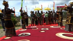 Sanggar Tari Pelito Mudo Bangko Sambut Kedatangan Danrem 042/Gapu