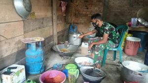 Peran Penting Dapur Umum di Lokasi TMMD Ke 111 Kodim 0420/Sarko