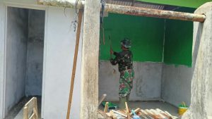 Pembangunan MCK Mushola Dusun III Berlanjut Pengecatan