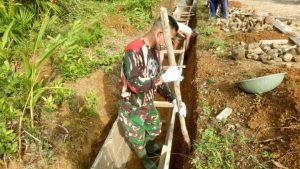 Kiprah Anggota Satgas TMMD Di Bukitberingin