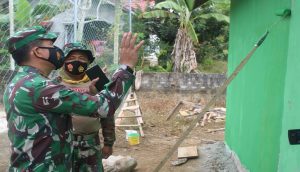 Berbuah Keikhlasan Warga, Suatu Penyemangat Satgas TMMD Kodim Sarko