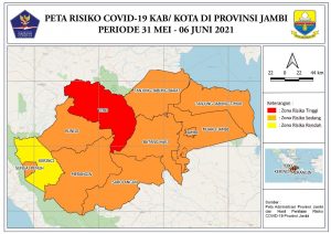 Kabupaten Tebo Zona Merah Covid-19, Prokes Harus Diperketat