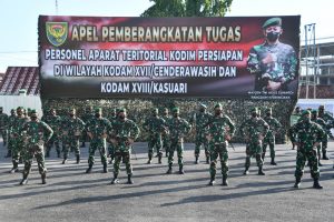 83 Prajurit Kodam II/Swj Diberangkatkan ke Indonesia Timur