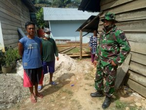 TMMD Kodim Sarko Maksimalkan penggarapan Bedah Rumah