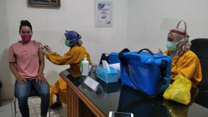 Selain Persiapan PON XX, Koni Jambi Gelar Vaksin untuk Perkuat Imun Atlet dan Pelatih