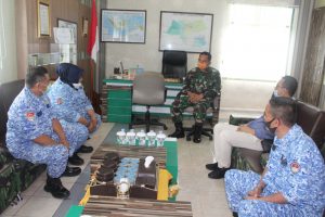 Jalin Silaturahmi, Dandim 0415/Jambi Terima Audiensi Ketua DPW Forum Bela Negara