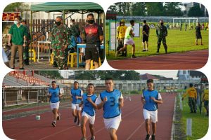 Danrem 042/Gapu Pantau Langsung Tes Kesamaptaan Jasmani Calon Taruna Akmil TA. 2021