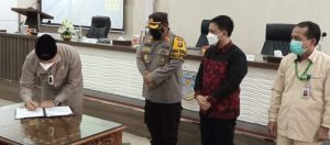 Terkait Penerapan E-Tilang, Wali Kota Jambi Teken Kerja Sama dengan 4 Instansi