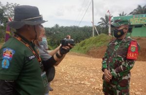 Tim Media Center 0420 Sajikan Pemberitaan yang Faktual Demi Suksesnya TMMD