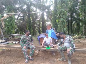 Secangkir Kopi Jalin Komsos TNI Bersama Rakyat