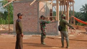 Kasdim Sarko Pantau Kesiapan Pelaksanaan TMMD 111