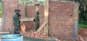 Kasdim 0420/Sarko Apresiasi Semangat Pasukan Kodim Membangun Negeri