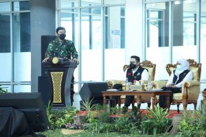 Panglima TNI : Serbuan Vaksinasi, TNI-Polri Terus Bergerak Percepat Pencapaian Herd Immunity