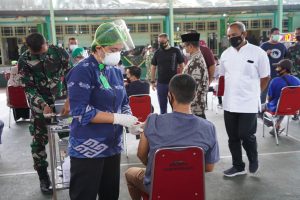 Lakukan Vaksin Massal, Ini Ikhtiar Korem Gapu Supaya Jambi Bebas dari Pandemi Covid-19