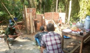 Warga Apresiasi Kemajuan Sasaran Fisik Pada Kegiatan Pra TMMD Kodim Sarko