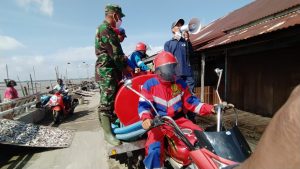 Pandemi Covid-19, Danramil Muarasabak Himbau Warga Waspada tapi Tidak Panik