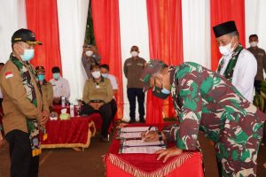 Plt Bupati Merangin : TMMD Memberikan Kontribusi Besar Membangun Daerah Dimasa Pandemi