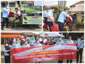 Kanwil Kemenkumham Jambi Salurkan Bantuan Tahap II