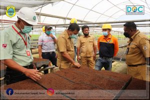 Pemkab Tanjab Timur Jalin Kerjasama dengan PT. WKS Terkait Penyediaan Cocofed dan Sekam