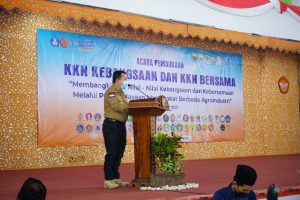 Gubernur Jambi Minta Peserta KKN Kebangsaan Unja Berikan Sumbangsih Atasi Covid 19 di Desa