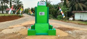 Tugu Prasasti Menjadi Sejarah TMMD Ke 111 Kodim 0420/Sarko Di  Bukitberingin