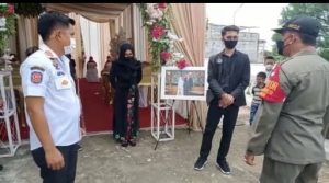 Tidak Tertib, Wedding Organizer Ditindak Tegas Oleh Satpol PP Kota Jambi