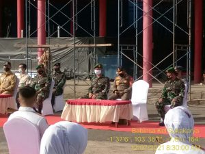 Dandim 0415 Jambi : Babinsa Jajarannya Siap Dampingi Relawan Kesehatan Covid – 19