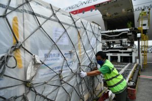 Sambut Kedatangan 1,5 Juta Vaksin Sinopharm, Semangat Kolaborasi dan Bahu Membahu Terus Didorong