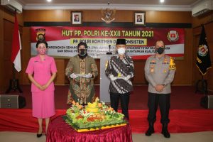 Kapolda Jambi menghadiri HUT PP Polri ke -22