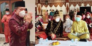 H Mashuri Turut Sambut Kedatangan Gubernur Jambi