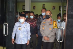 Kapolda Jambi bersama Gubernur Jambi Tinjau Asrama LPMP