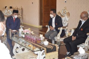 Audiensi dengan Gubernur Jambi, KONI Bahas Pelantikan hingga PON Papua