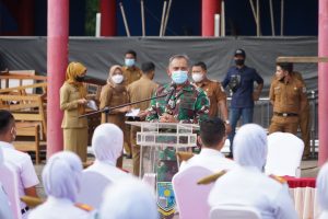 Danrem Apresiasi Mahasiswa STIKES Gapu Jadi Relawan Covid -19