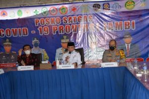 Evaluasi Tim Penanganan Covid-19, Ini Sikap Pemprov Jambi