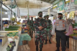Prajurit Korem 042 Gapu Dukung Penanganan PPKM Di Kota Jambi