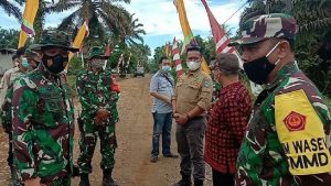 Ketua Tim Wasev TMMD : Apresiasi Kodim 0420/Sarko Atas Penyerahan Senpi Rakitan oleh Warga SAD