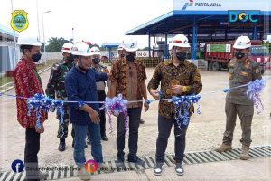 Bupati Resmikan SPPBE Sunai Toman